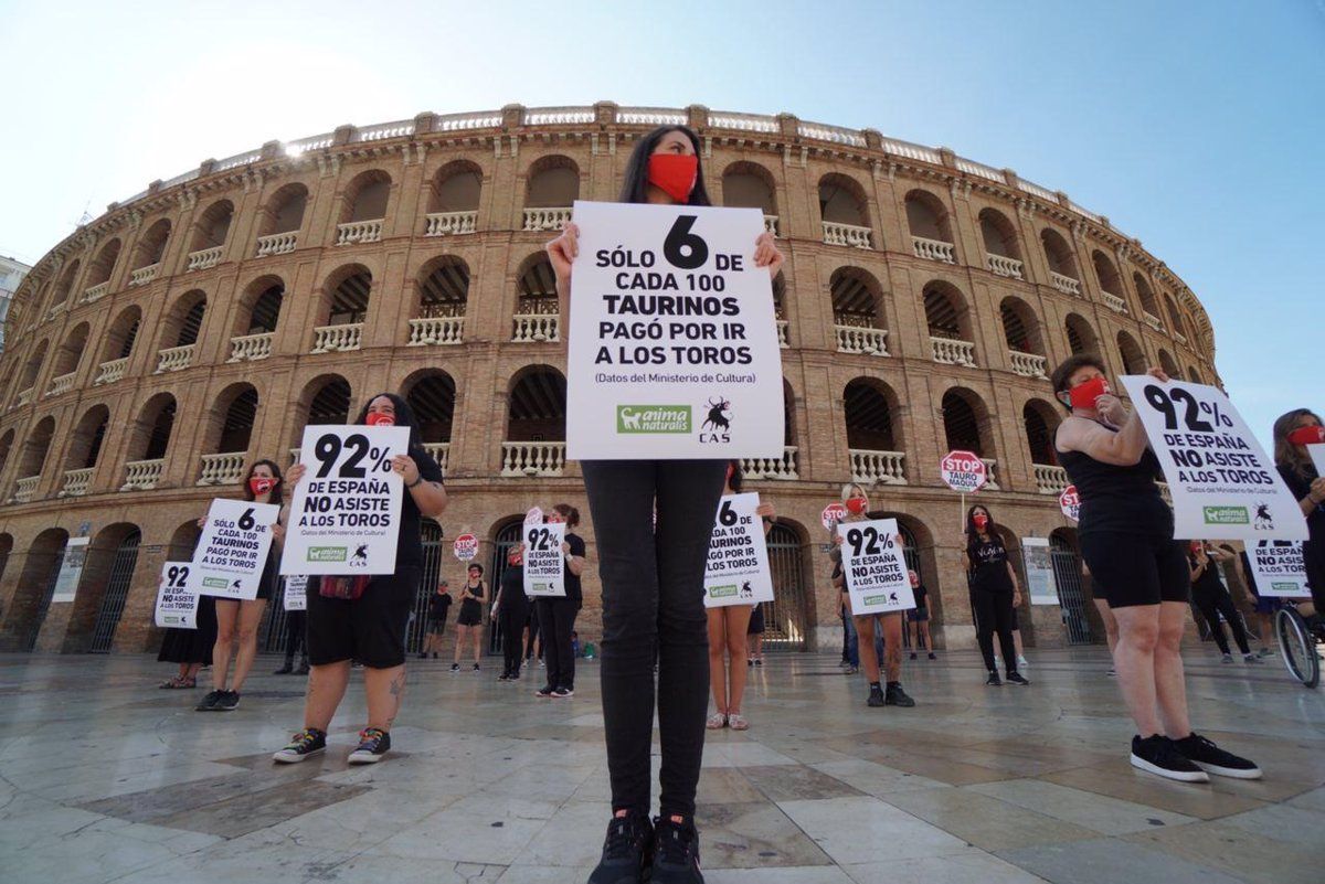 Convocada la mayor manifestación antitaurina