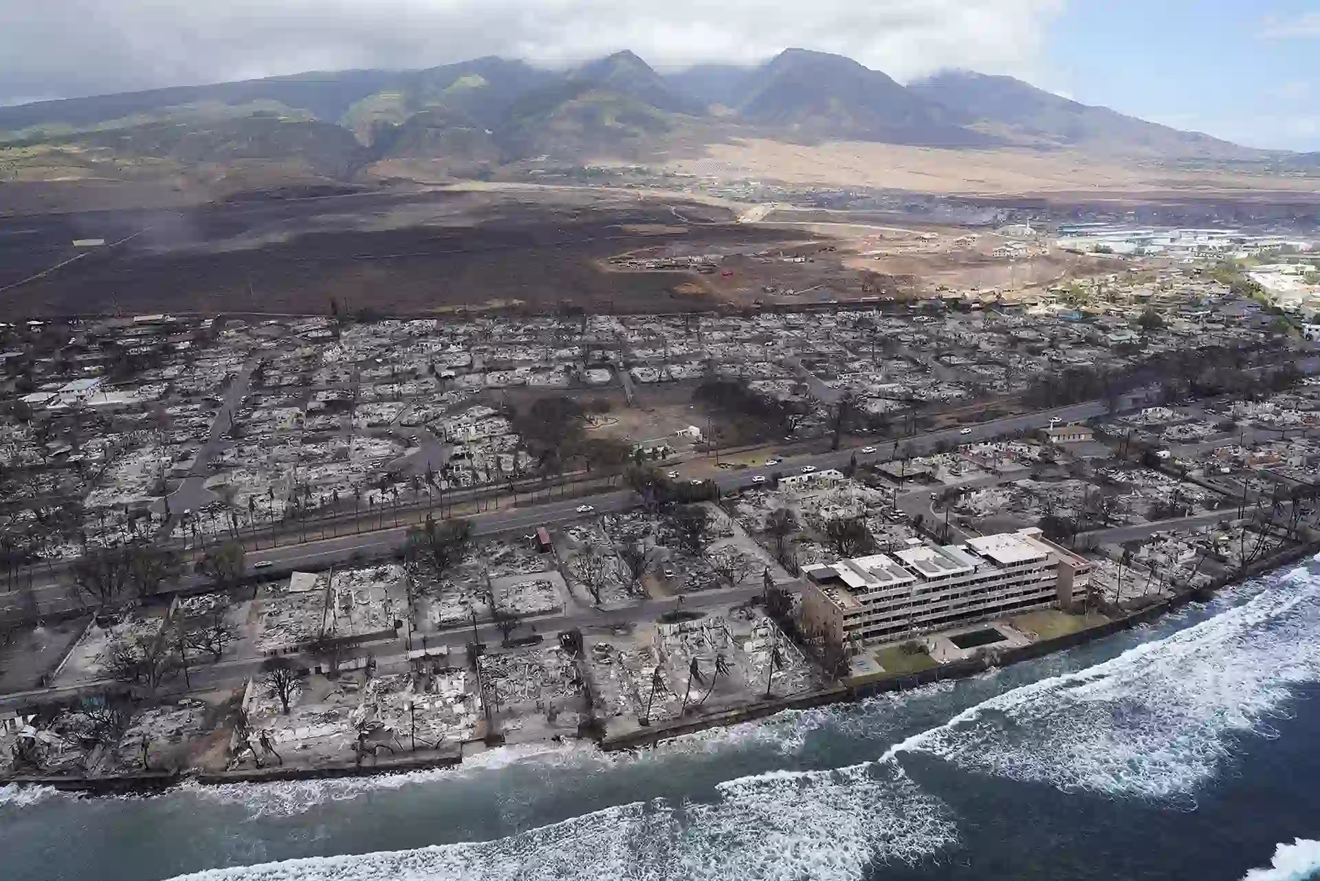 Consecuencias de los incendios forestales de Hawái en la ciudad de Lahania, en el condado de Maui, Hawái / Foto: EP