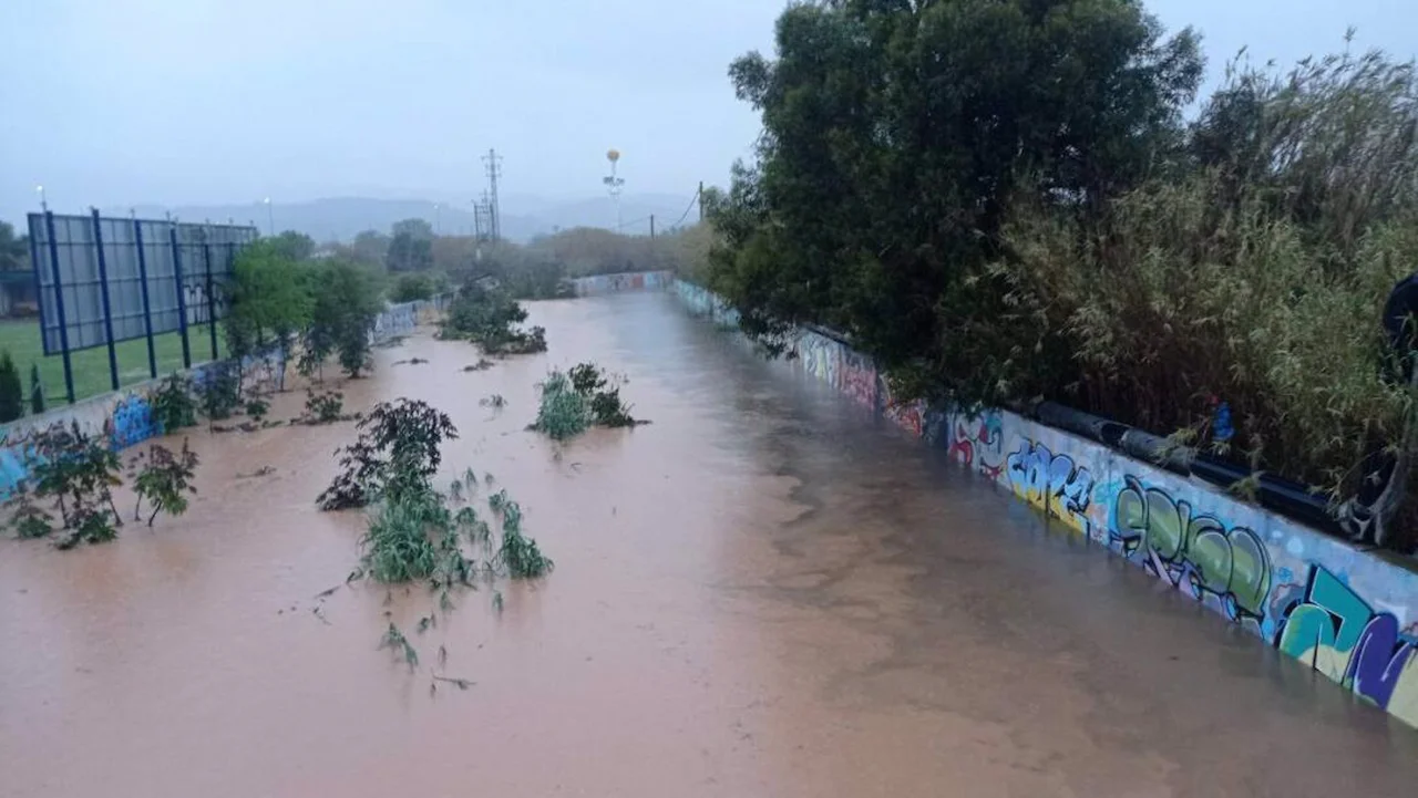Un gran derrame de aguas fecales en Gavà / Foto: Ecologistes en Acció