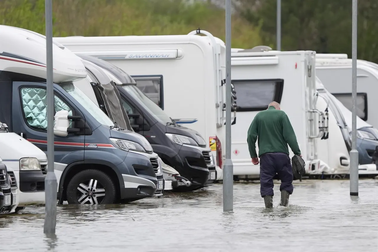Intensificación de las tormentas en Reino Unido e Irlanda. Inundación en Littlehampton a 9 de abril de 2024 / Foto: Gareth Fuller