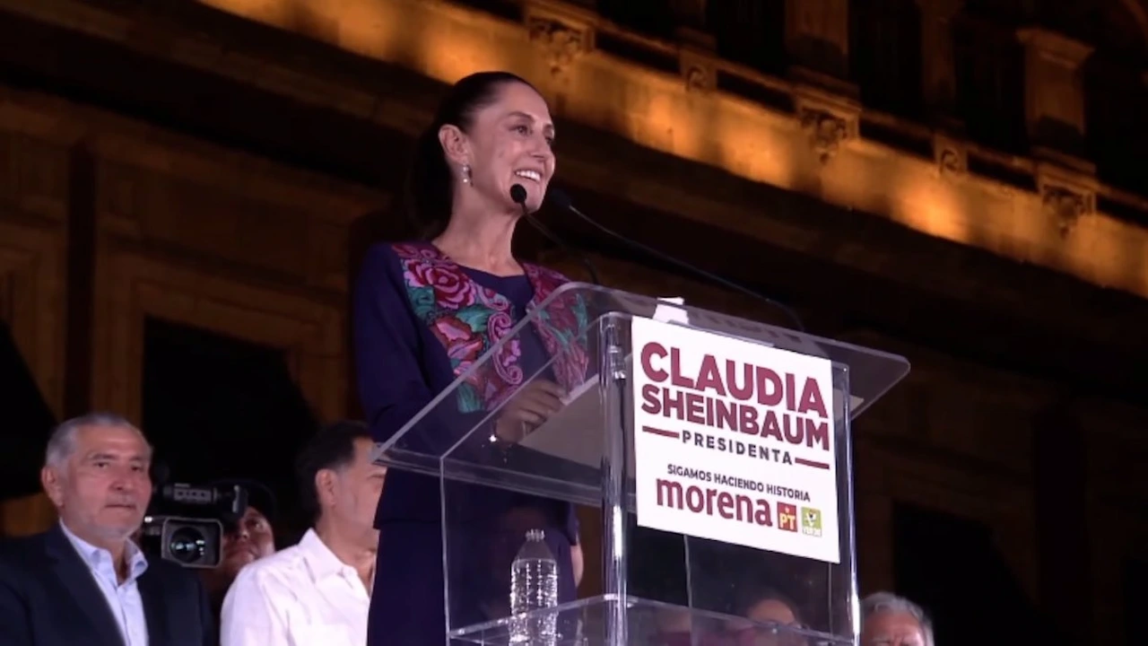 La candidata oficialista de México, Claudia Sheinbaum / Foto: EP