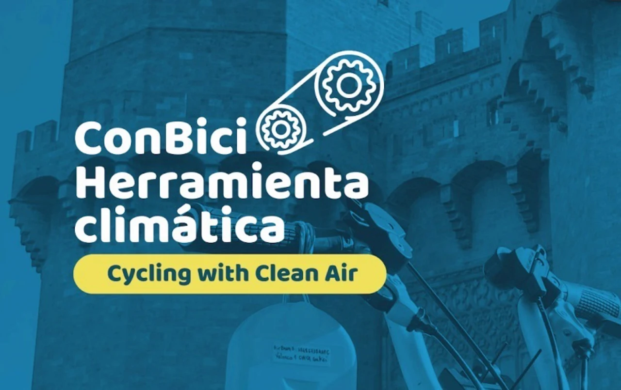 Informe 'ConBici Herramienta Climática: Cycling with Clean Air 2024' / Imagen: ConBici