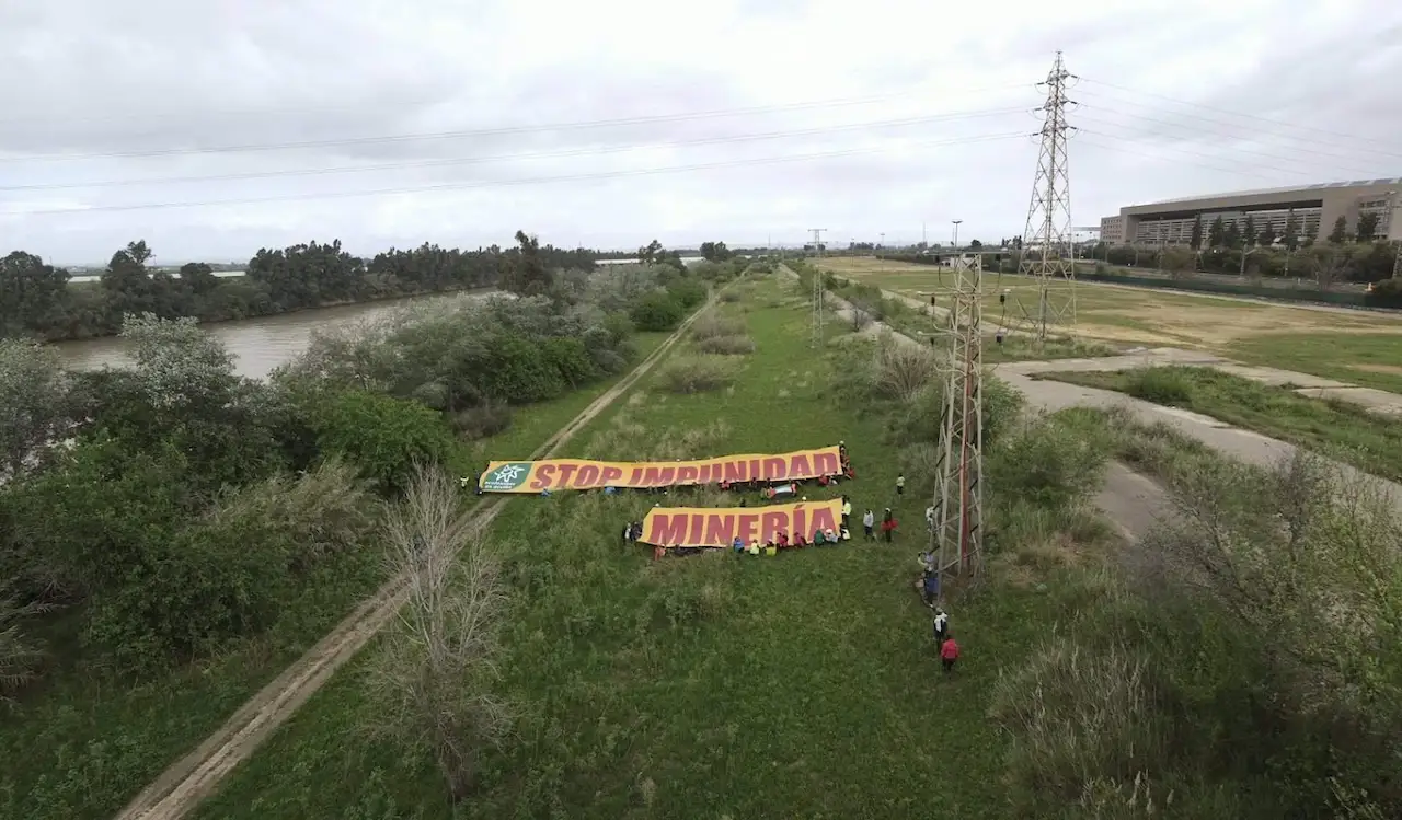 Avisan de medidas legales para revocar la apertura de la mina de Aznalcóllar / Foto: Ecologistas en Acción