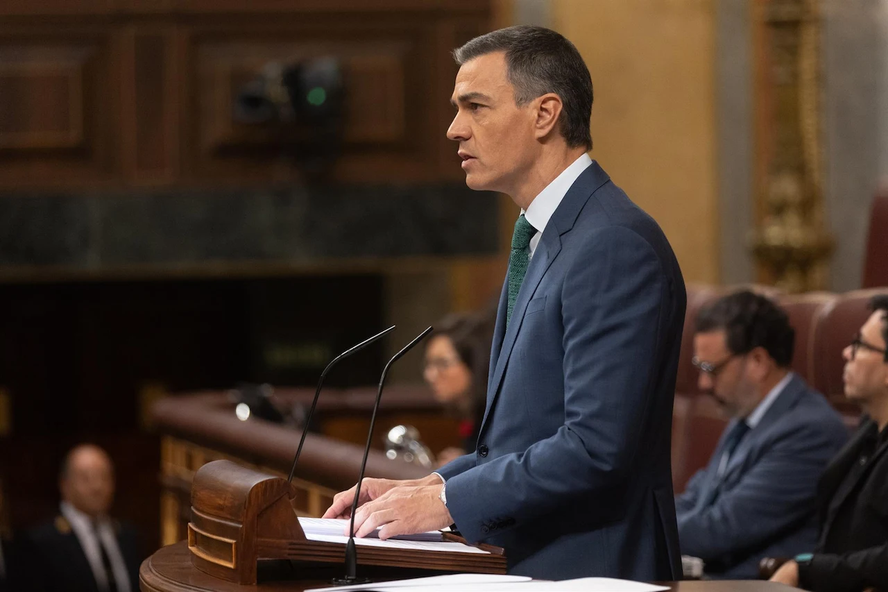 El presidente del Gobierno, Pedro Sánchez: 2.300 millones de euros para cuatro programas de transición energética / Foto: EP