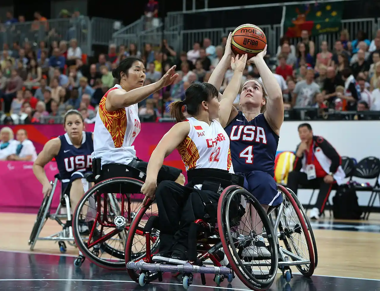 El campeonato de baloncesto de Juegos Paralímpicos en silla de ruedas / Foto: Paralympic.org