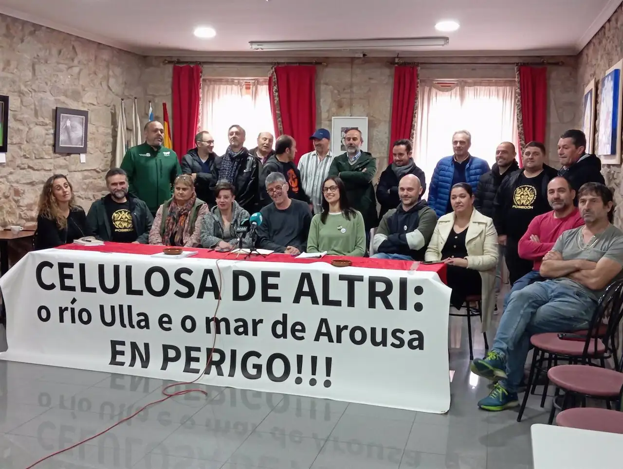 Piden a la Xunta la paralización del proyecto de Altri / Foto: P. Ulloa Viva