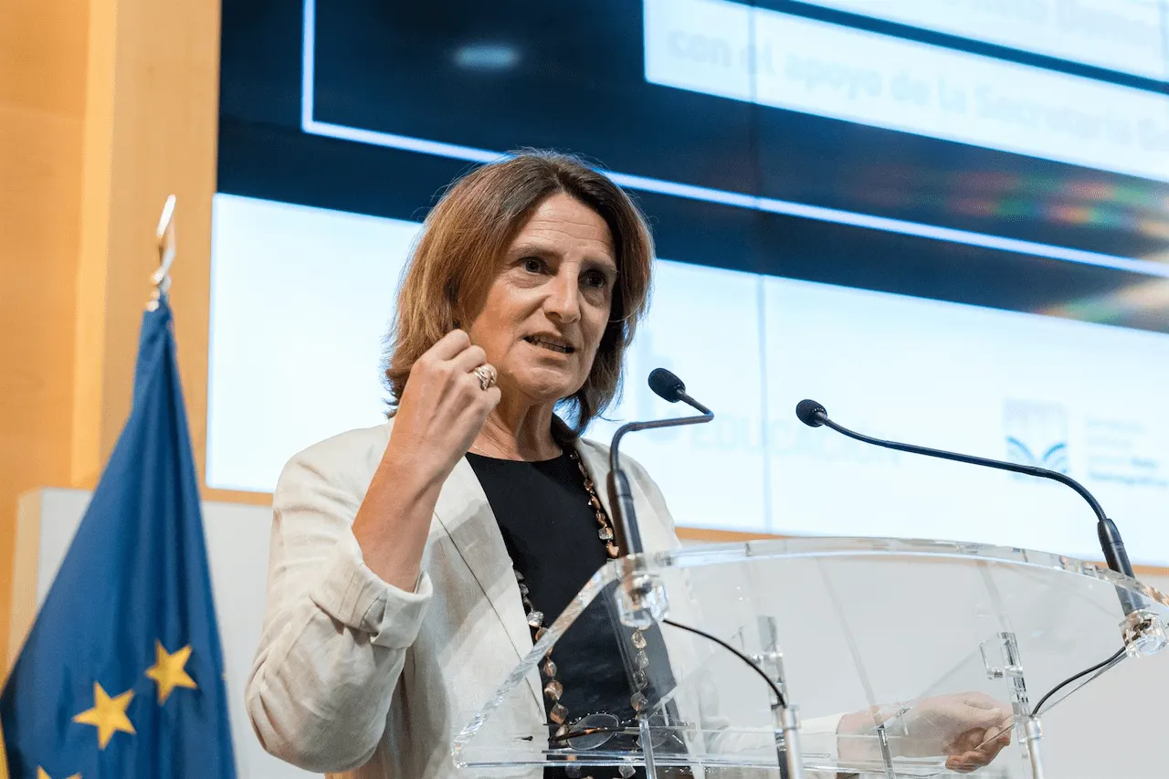 La vicepresidenta tercera y ministra para la Transición Ecológica y el Reto Demográfico, Teresa Ribera, a 10 de septiembre de 2024, en Madrid (España) / Foto: EP