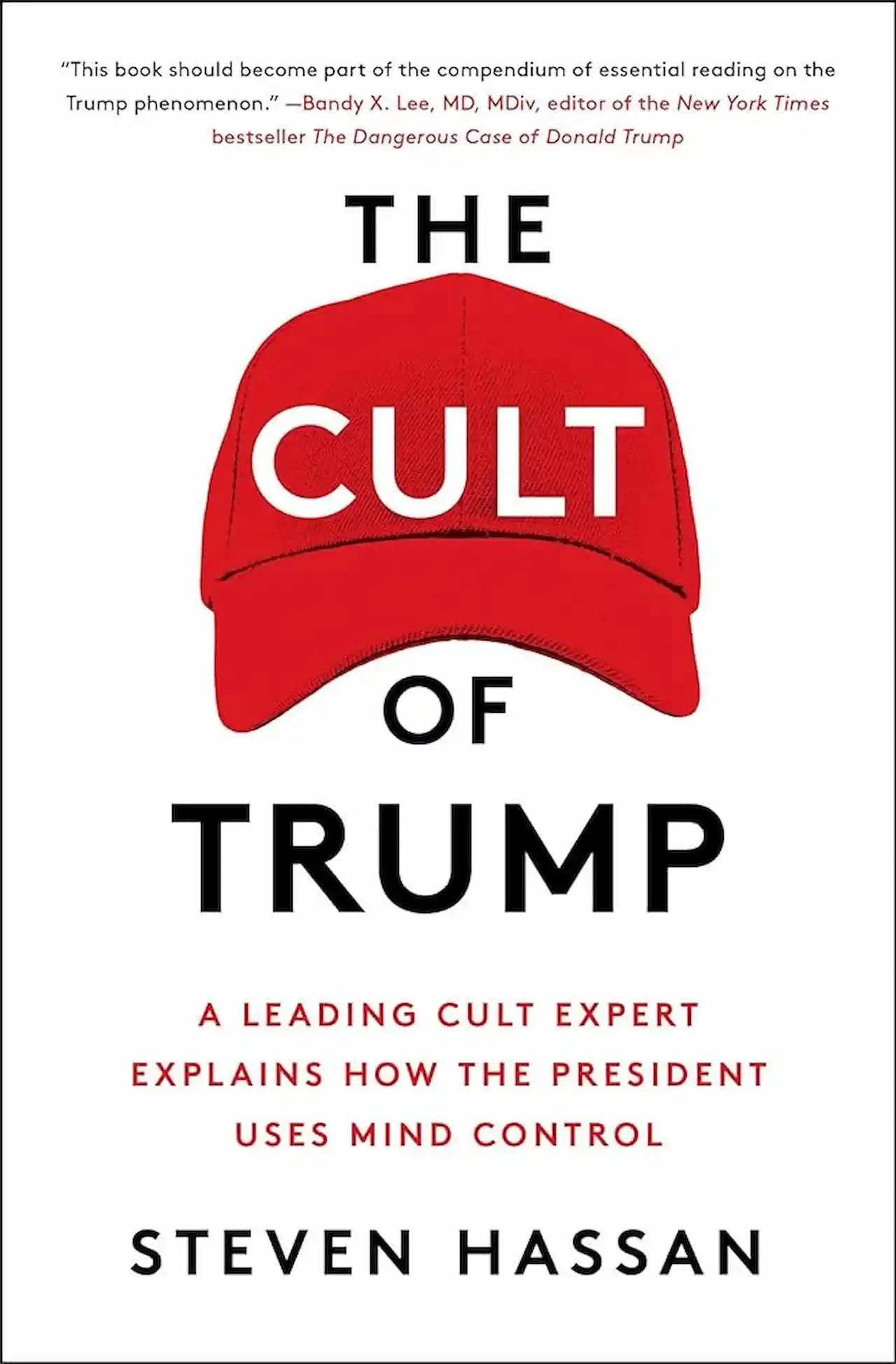 Portada del libro 'El Culto a Trum' (del inglés 'The Cult of Trump' / Imagen: Steven Hassan