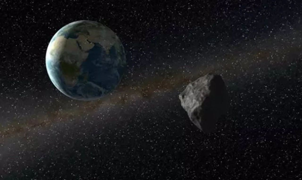 Reacreación de un asteroide cerca de la Tierra / Imagen: IAC