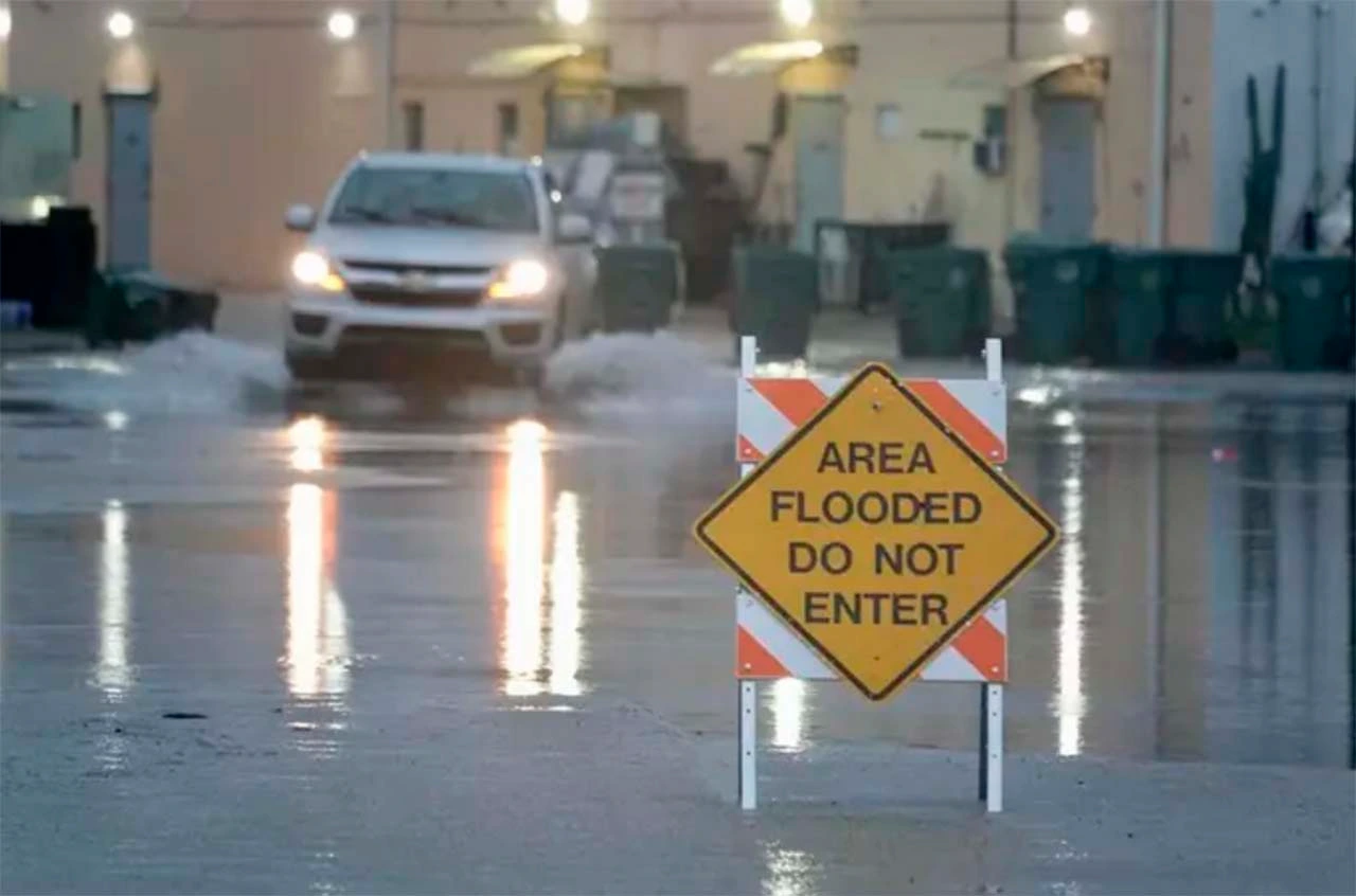 Imagen de archivo de fuertes lluvias en Florida. Huracán 'Milton' / Foto: EP