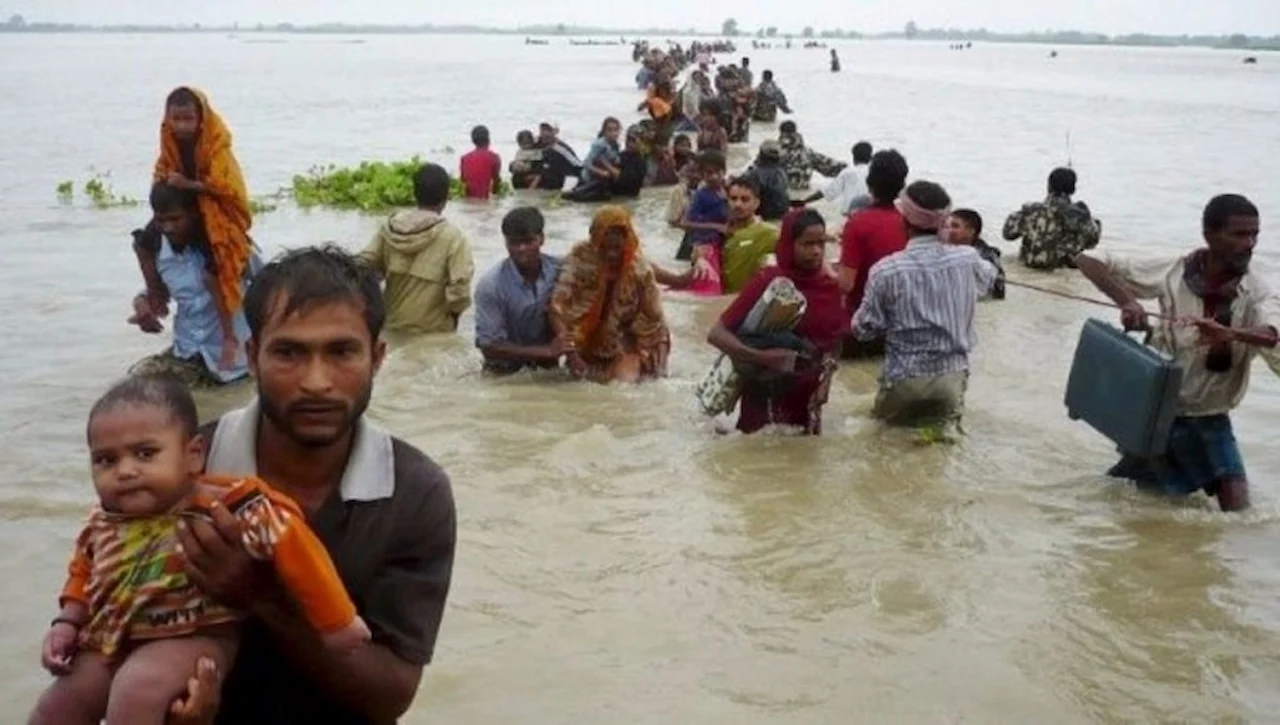 Casi la mitad de los refugiados climáticos del mundo provienen en la zona asiática del Pacífico / Foto: ACNUR