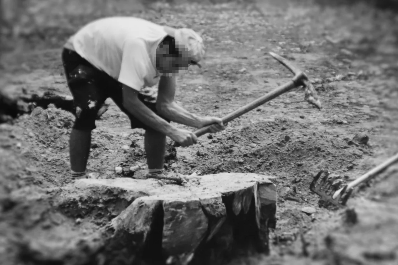 Otro menor de edad trabaja en una de las propiedades de la "organización Vida Sana" / Foto: FA