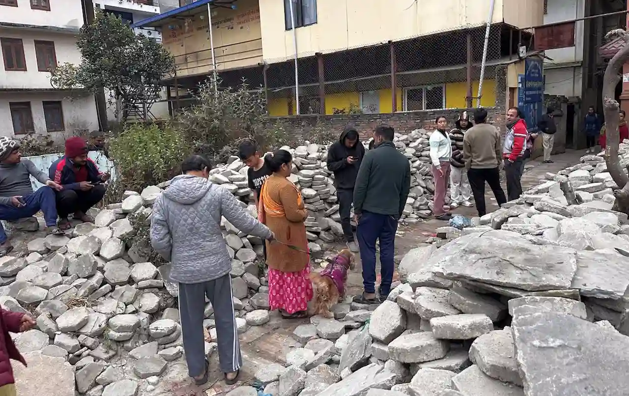 Terremoto de 6,8 en Tíbet. 7 de enero de 2025, Nepal, Katmandú / Foto: EP