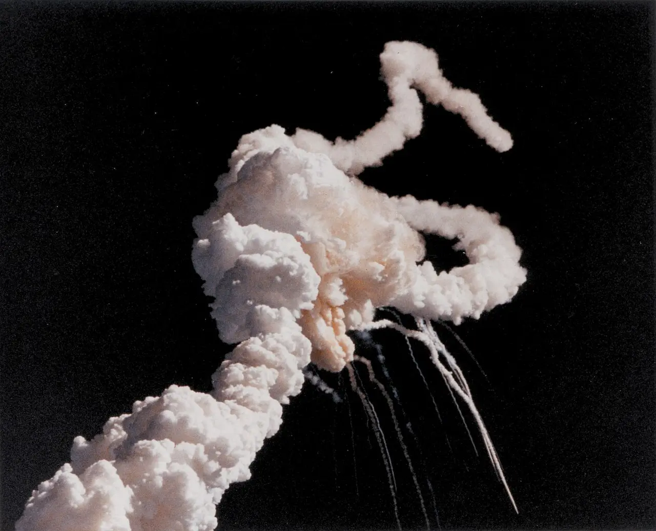 Explosión del transbordador Challenger / Foto: Wikipedia