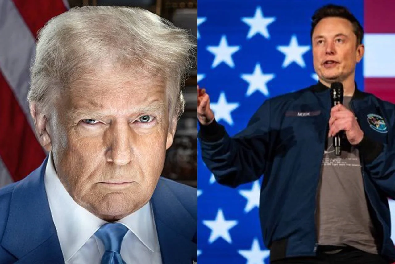 Fotos de sus respectivos perfiles en X de Donald Trump y Elon Musk / Imagen: SINC