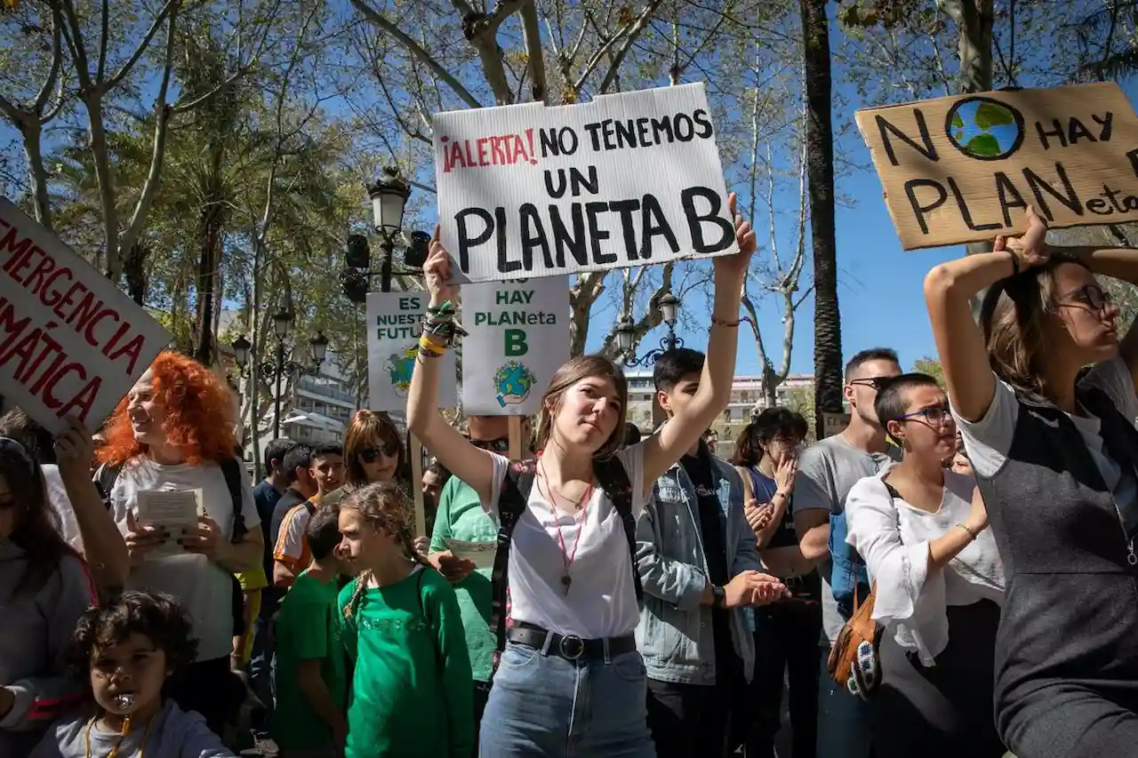 El Acuerdo de París. Jóvenes revindican políticas climáticas / Foto: EP