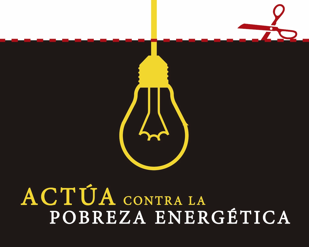 Semana Europea de Lucha contra la Pobreza Energética. La factura de la luz / Imagen: Ecologistas en Acción