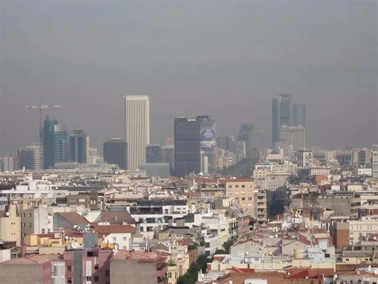 Influencia de la contaminación en la salud de las personas. Madrid / Foto: EP