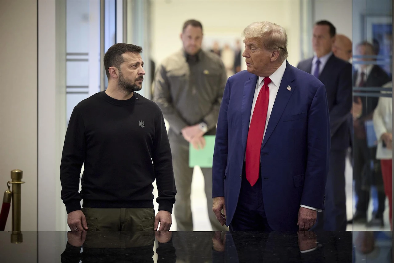 Volodimir Zelenski y Donald Trump a punto de cerrar un acuerdo sobre los yacimientos de las tierras raras / Foto: EP