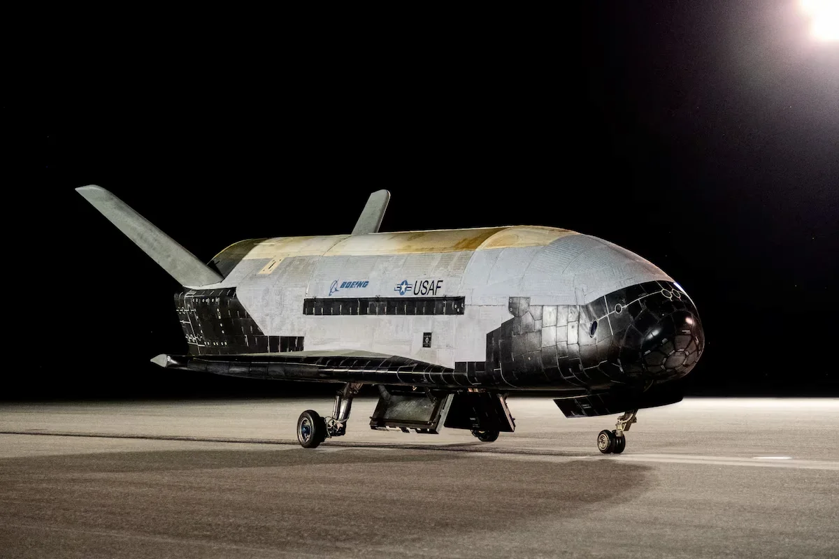 El avión secreto de prueba orbital X-37B de la Fuerza Espacial de EE. UU. / Foto: U.S. SPACE FORCE