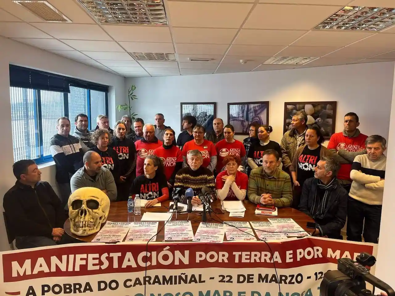 Convocada manifestación en contra Altride y la "depredación industrial que la Xunta entiende por progreso" el 22 de marzo / Foto: PDRA