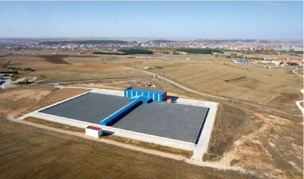 Depósito de agua potable para el abastecimiento de Burgos / Foto: Aguas de Burgos